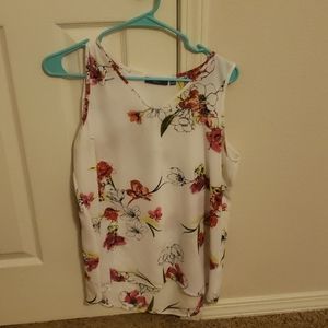Sleeveless blouse